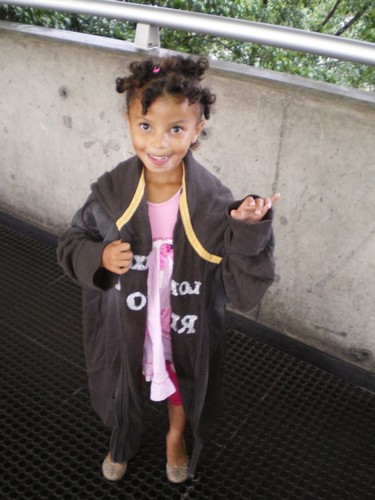 Petite fille des rues de Sao Paulo